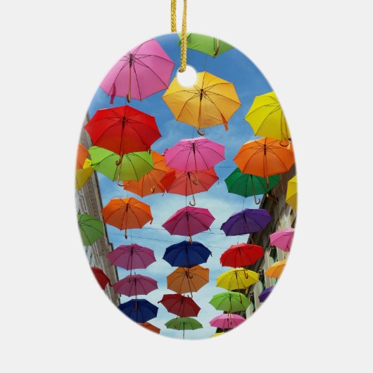 傘の屋根 セラミックオーナメント (裏面)