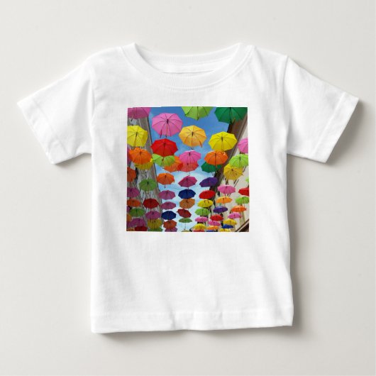 傘の屋根 ベビーTシャツ (正面)