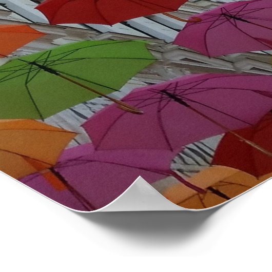 傘の屋根 ポスター (角)