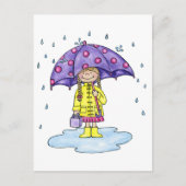 傘の恋人 ポストカード (正面)