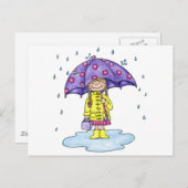 傘の恋人 ポストカード (正面/裏面)