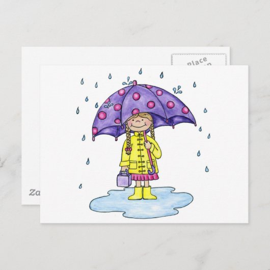 傘の恋人 ポストカード (正面/裏面)