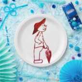 傘の持ち主 ペーパープレート (パーティー)