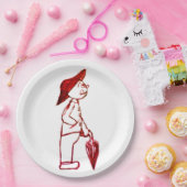 傘の持ち主 ペーパープレート (パーティー)