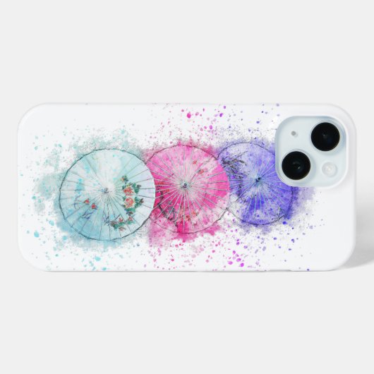 傘の携帯ケース Case-Mate iPhoneケース (裏面 (横))