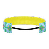 傘の花ヘッドバンド（2サイズ） アスレチックヘッドバンド (裏面)