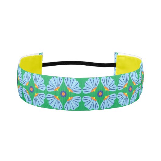 傘の花ヘッドバンド（2サイズ） アスレチックヘッドバンド (正面)