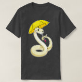傘の蛇 Tシャツ (デザイン正面)