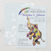 傘の象 招待状 (正面/裏面)