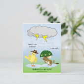 傘はがき ポストカード (スタンド正面)