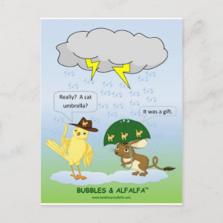 傘はがき ポストカード