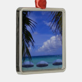 傘はビーチの聖マーテンカリブの、 メタルオーナメント (右)