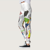 傘はレギンスをからかいます レギンス (左)