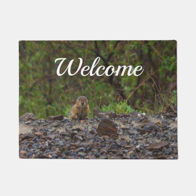 傘を差して下さい ドアマット (正面)