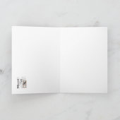 傘を差しながら雨の中で歌うスケルトンの映画スター カード (内部)