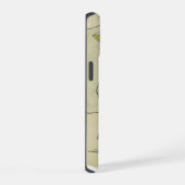 傘を差す恋人たち iPhone 15ケース (右側面)