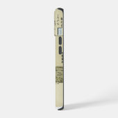 傘を差す恋人たち iPhone 15ケース (左側面)