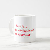 傘を広めるのかわいい子たち|過去記事 コーヒーマグカップ (正面左)