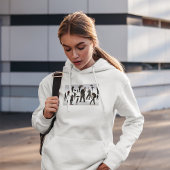 傘を持った人々 パーカ