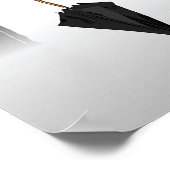 傘を持った人々 ポスター (角)