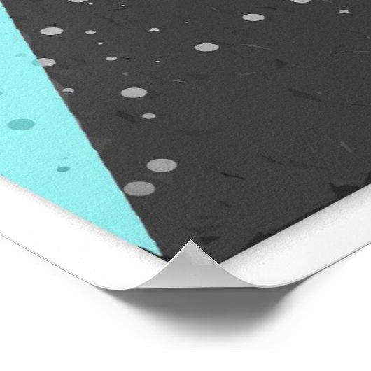 傘を持った人 ポスター (角)