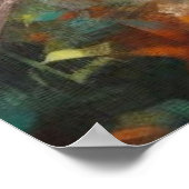 傘を持った人 ポスター (角)