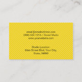 傘を持った女性 名刺 (裏面)