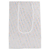 傘を持った妊婦 ミディアムペーパーバッグ (裏面)