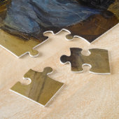 傘を持った若い女性 | ビクトル・ガブリエル・ギルバート ジグソーパズル (側面)