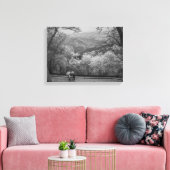 傘を持つ人々 キャンバスプリント (インサイチュ (リビング))