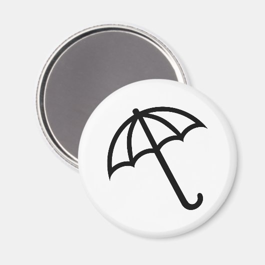 傘アイコン マグネット (正面/裏面)
