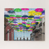 傘オーバーサンフアン通り&マンション ジグソーパズル (横)