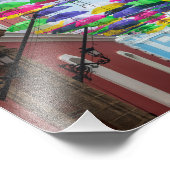 傘オーバーサンフアン通り&マンション フォトプリント            (角)