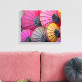 傘カラフルキャンバス印刷 キャンバスプリント (インサイチュ (リビング))