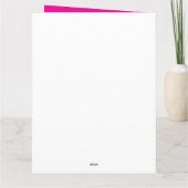 傘カラフル傘 カード (裏面)