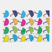 傘カラフル傘 キッチンタオル (横)