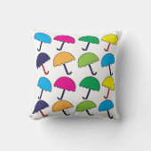 傘カラフル傘 クッション (正面)