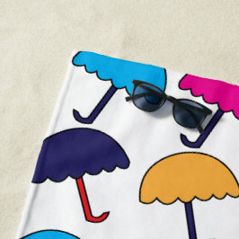 傘カラフル傘 ビーチタオル