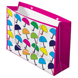 傘カラフル傘 ラージペーパーバッグ