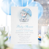 傘クマ坊やベビーシャワー 招待状