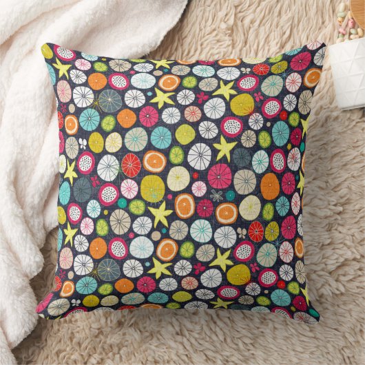 傘コバルト クッション (ブランケット)