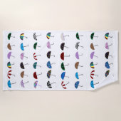 傘ビーチタオル ビーチタオル (正面)