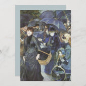 傘ピエールルノアールヴィンテージ印象主義 (正面/裏面)