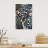 傘ピエールルノアールヴィンテージ印象主義 ポスター (キッチン)