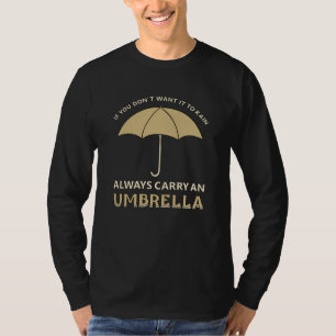 傘レインドロップレインクラウドウェザーギフトアイディア Tシャツ