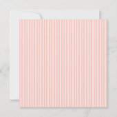 傘付きブライダルシャワーの招待 招待状 (裏面)