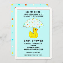 傘付きベビシャワダック