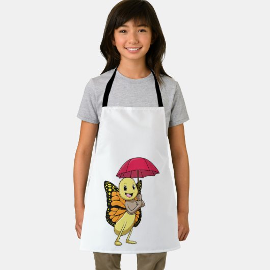 傘付き蝶 エプロン (インサイチュ)