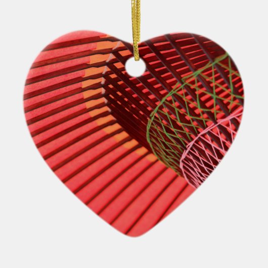 傘日本の傘 セラミックオーナメント (正面)