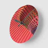 傘日本の傘 ラウンド壁時計 (傾斜)